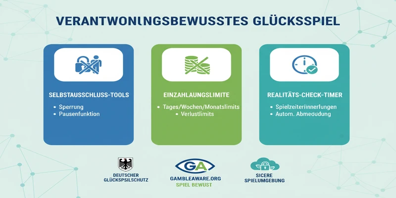 Verantwortungsvolles Spielen mit Selbstausschluss Tools und Einzahlungslimits